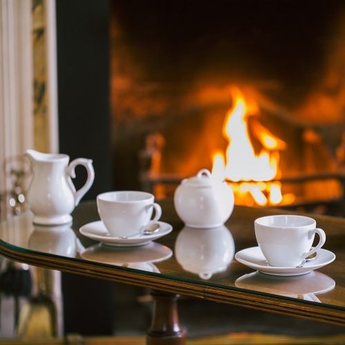 Coffee By Fire Drawing Room